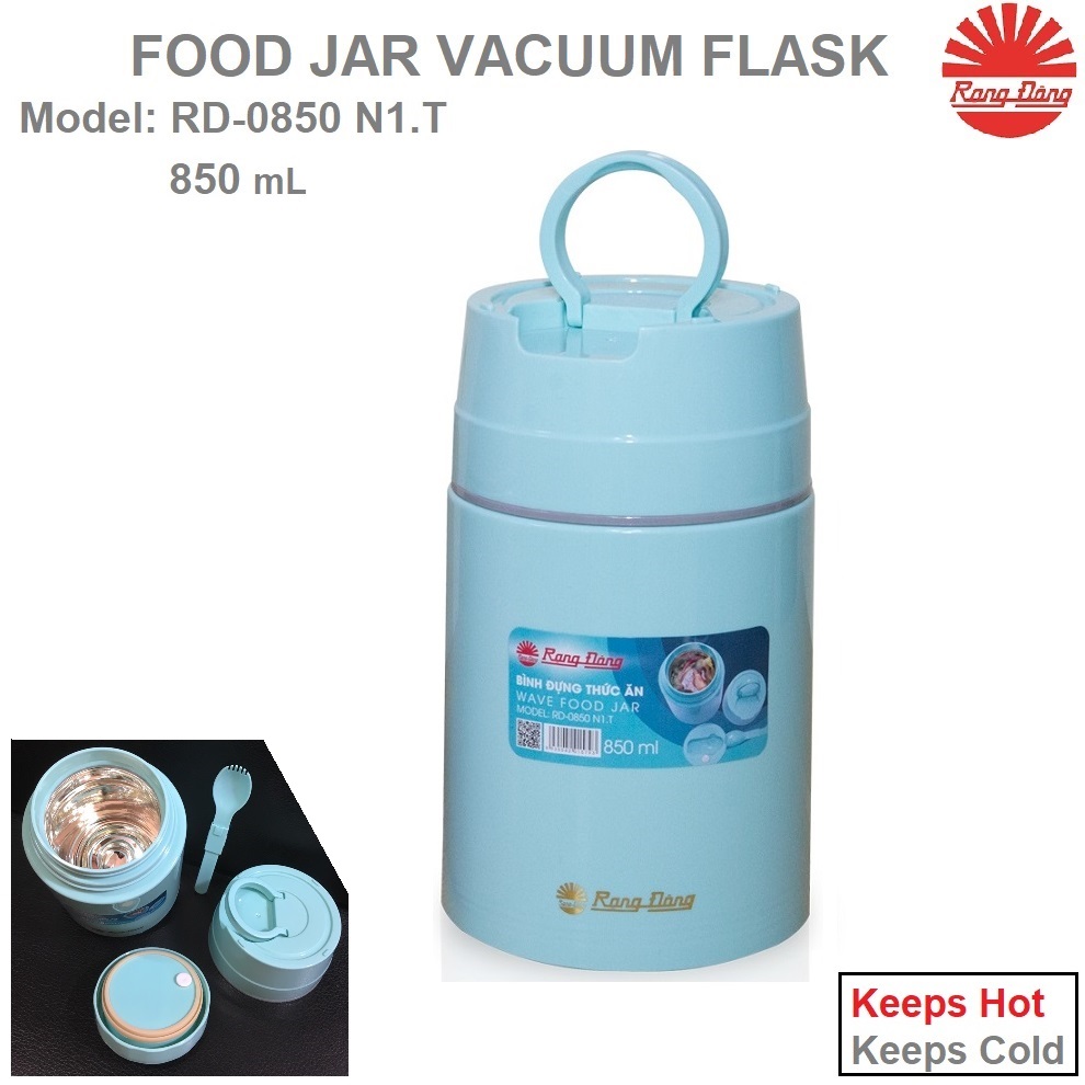 Bình thuỷ đựng thức ăn giữ nhiệt Rạng Đông 850 mL 0850 N1.T