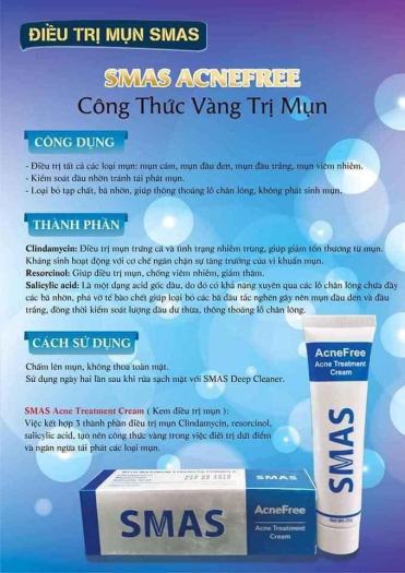 Kem mụn AcneFree Smas 25g