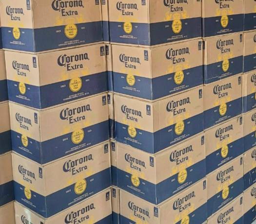 Bia CORONA EXTRA - Viên ngọc sáng giá Mexico, Nồng độ cồn 4,5%, Thùng tiêu chuẩn 24chai (4 pack) x 355ml