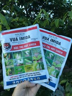 Thuốc trừ sâu Inmanda 100WP (Vua imada) 100g (Imidacloprid 100g/kg) Diệt sạch chích hút, bọ trĩ, rầy nâu, rầy xanh, bọ nhảy, bọ ngâu, rệp sáp, bọ phấn...- VTNN Năm Bưu