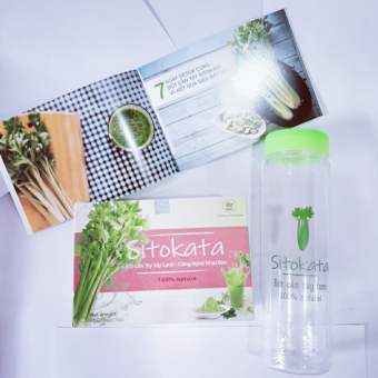 COMBO 1 HỘP CẦN TÂY SITOKATA (TẶNG BÌNH NƯỚC VÀ CẨM NANG)