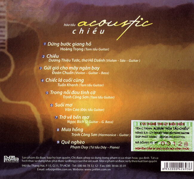 Bộ 7 cd nhạc việt acoustic 1