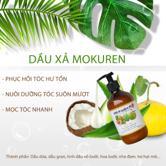 Dầu xả dừa, bưởi, nhà đam Mokuren