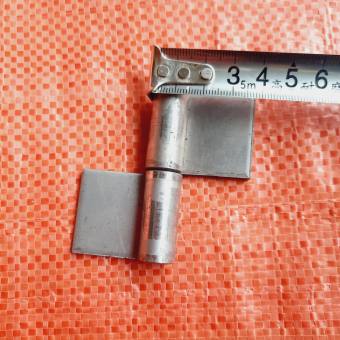 Combo 10 Bản lề lá cuốn sắt, Bản lề lá loại  BÉ kích thước dài 6,3cm x 3,7cm độ dày 3ly