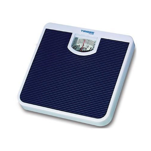 Cân sức khỏe cơ học siêu bền Tiross TS810 | Thiết kế gọn nhẹ, Mặt thép bọc nhựa chống trượt