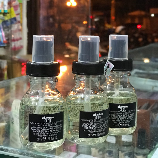 Tinh dầu dưỡng tóc hoàn mỹ cho mọi loại tóc Davines OI OIL Italia 50ml - 30Shine phân phối chính hãng