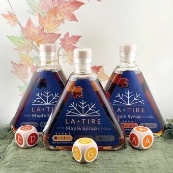 🇨🇦 Maple Syrup 300ml 🟡 Golden 🟠 Amber 🔴 Dark