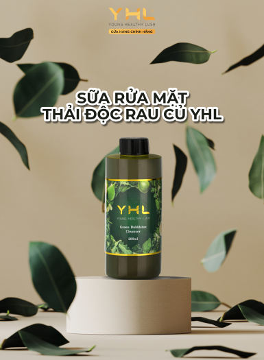 Sữa Rữa Mặt Thải Độc Rau Củ Quả YHL Làm Sạch Da, Cấp Ẩm, Giảm Và Ngăn Ngừa Mụn 200ml Hàn Quốc