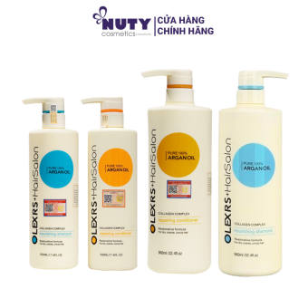 Bộ Gội Xả Olexrs-Hair Salon #Argan Oil