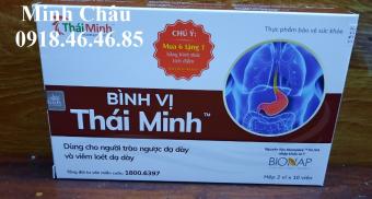 Mua 6h tặng 1h (tích tem) Bình vị Thái Minh dùng cho người trào ngược dạ dày và viêm loét dạ dày