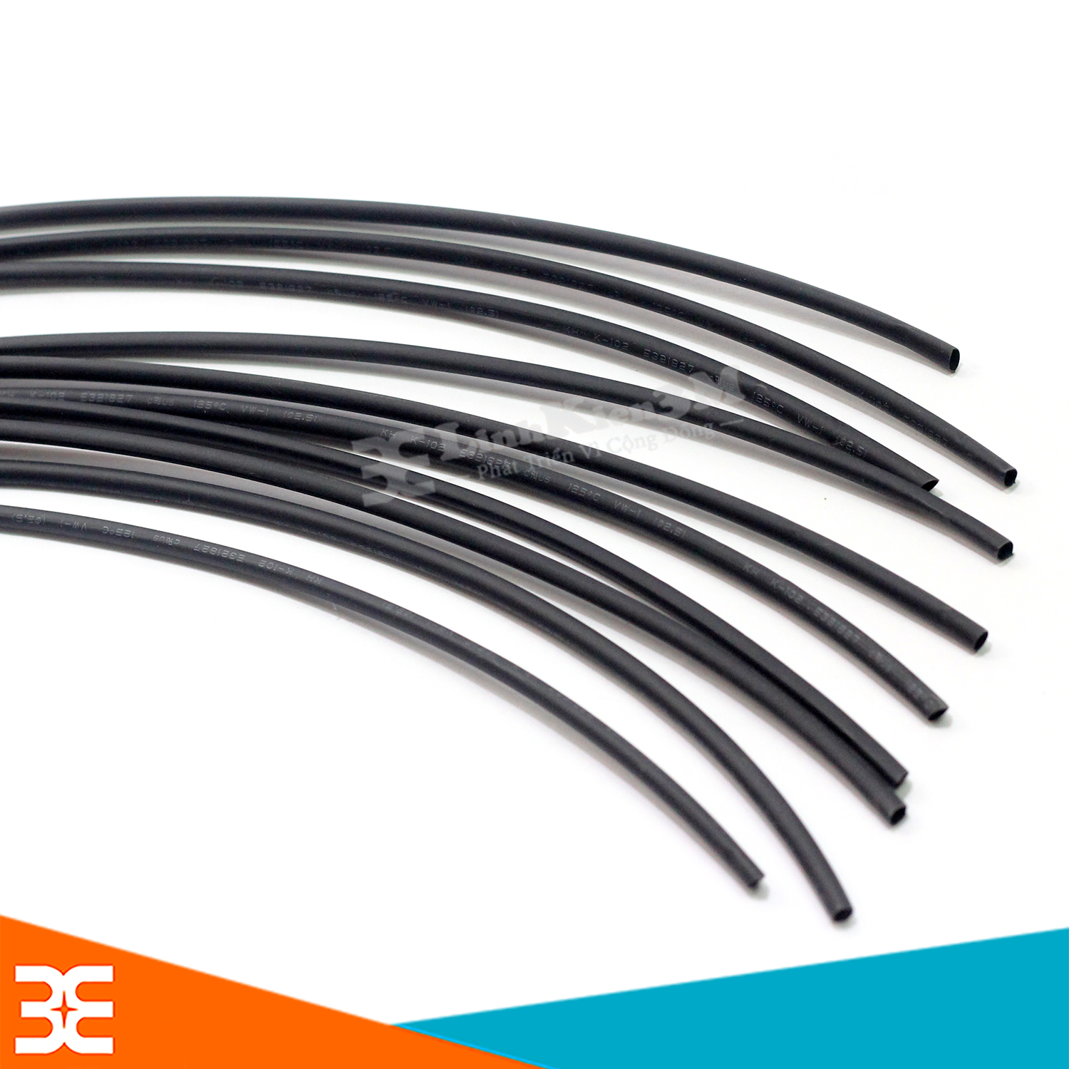 Combo Bộ 5 Ống Gen Co Nhiệt, Cách Điện 5mm, 6mm, 7mm, 8mm, 10mm, Dài 1m Mỗi Sợi