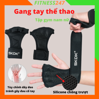 GĂNG TAY TẬP GYM HỞ NGÓN, BAO TAY TẬP TẠ KẾT HỢP QUẤN CỔ TAY CAO CẤP, PHỤ KIỆN TẬP THỂ THAO SIÊU BÁM CHO NAM NỮ