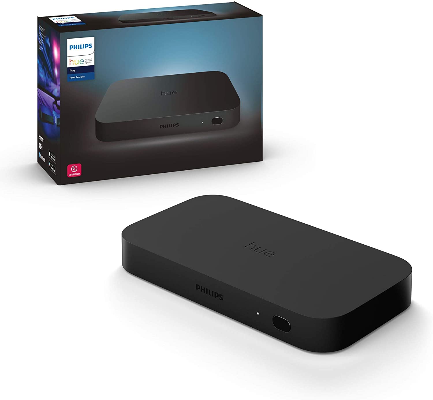 [2yr warranty] Philips HUE Play HDMI sync box / Smart Light control sync with TV · v55