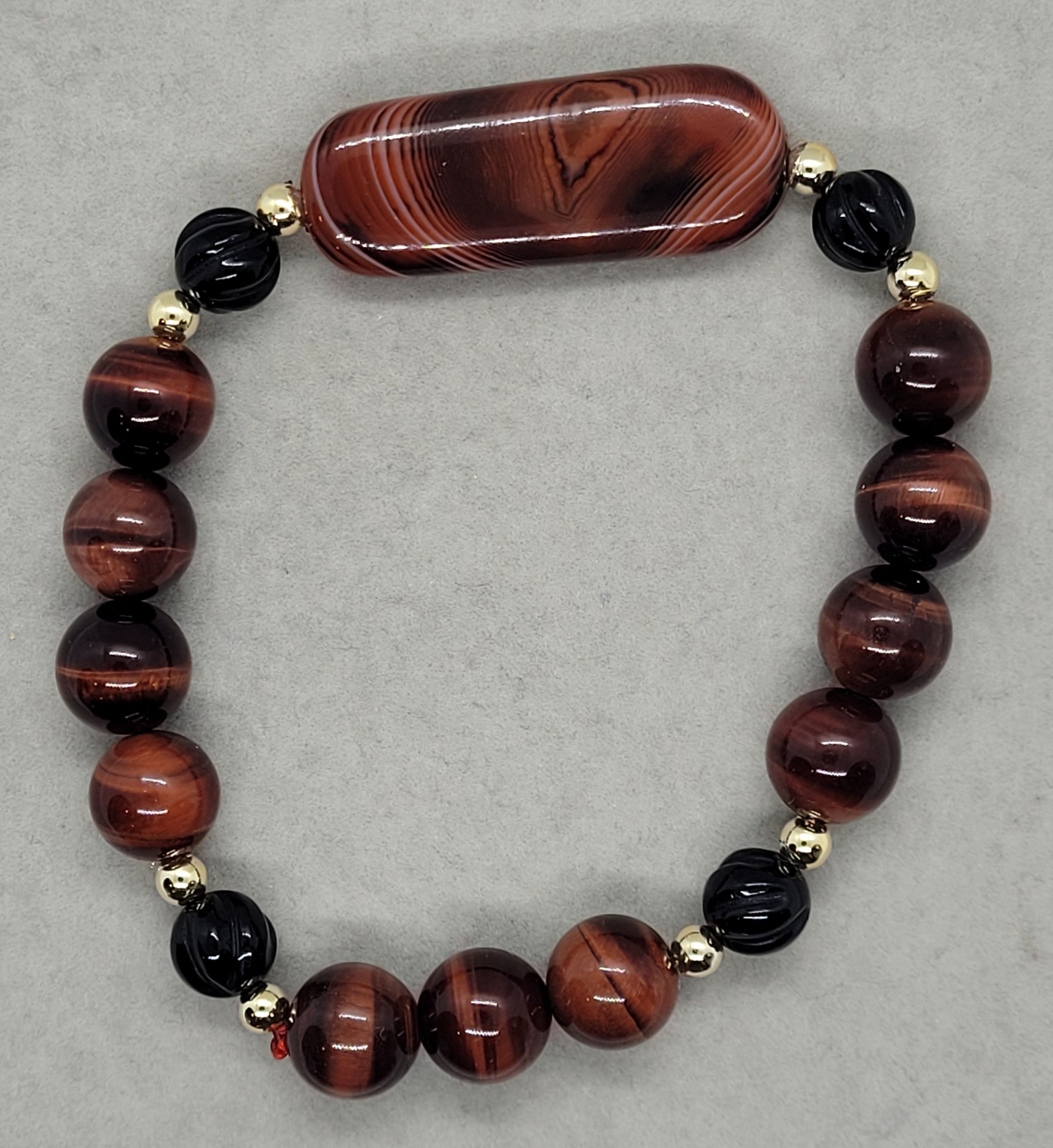 Red tiger clearance eye beads