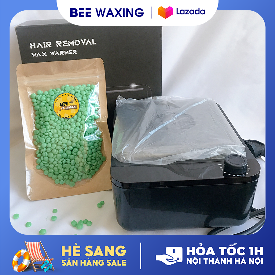 Nồi đun sáp chống dính và sáp wax lông- máy nấu sáp wax