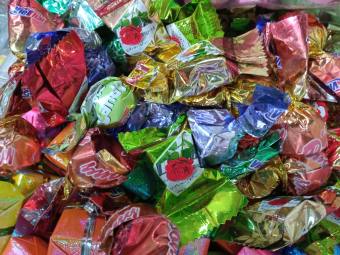 500g kẹo socola hoa hồng siêu ngon