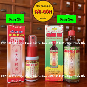 Dầu Phong Thấp Chỉ Thống Linh Trật Đả Chánh Đại