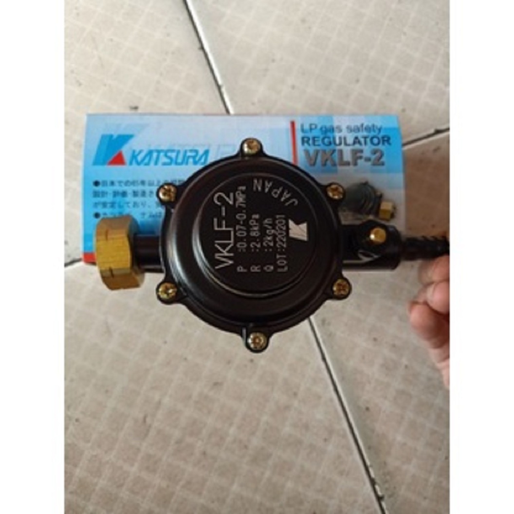Van điều áp gas katsura vkl-2a,dùng cho bình gas đỏ