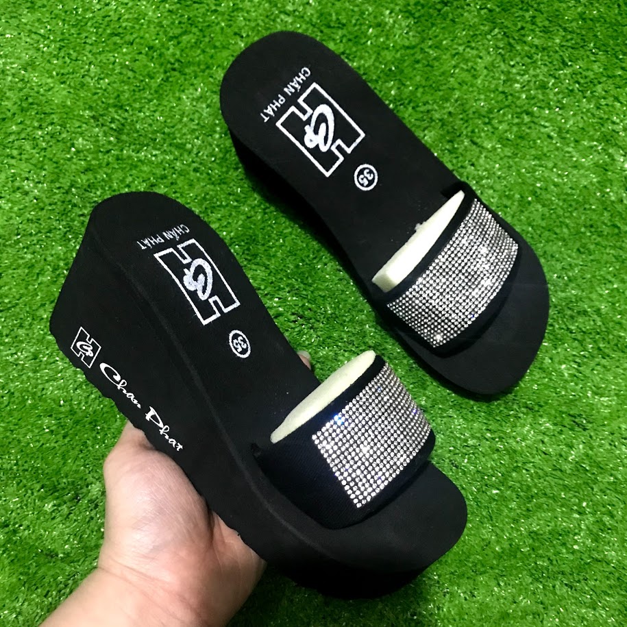 [HCM]Dép xốp quai ngang cao 5p, 7p MSG14