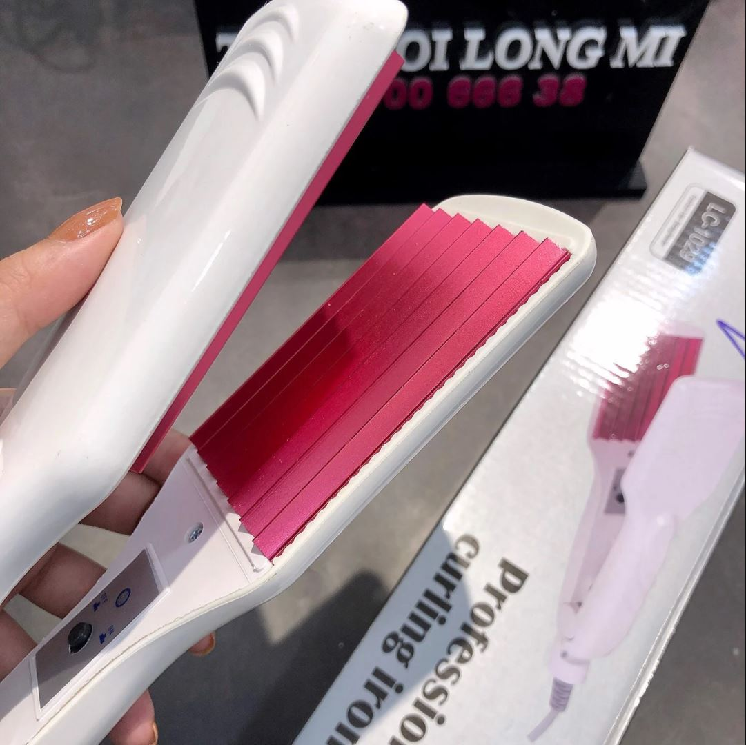 Máy tạo kiểu tóc bấm tóc, duỗi tóc, bấm xù bản lớn dễ dàng tạo được kiểu tóc theo ý muốn