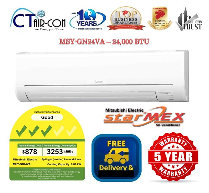 mitsubishi electric inverter ac price