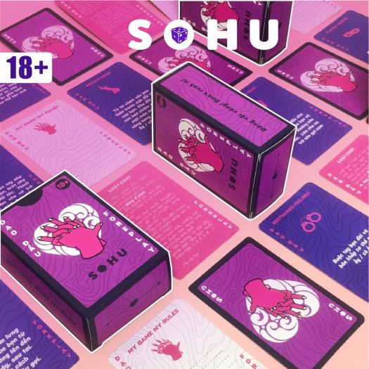 ♕✕ Bộ bài drinking game Dạo Đầu SOHU cho cặp đôi hẹn hò 62 lá