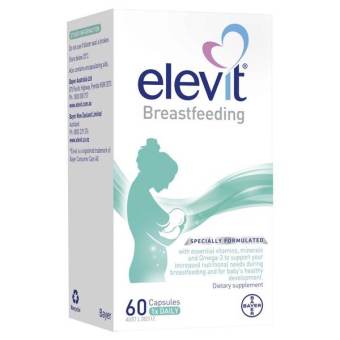 Viên uống cho phụ nữ cho con bú Elevit Breastfeeding - 60 viên