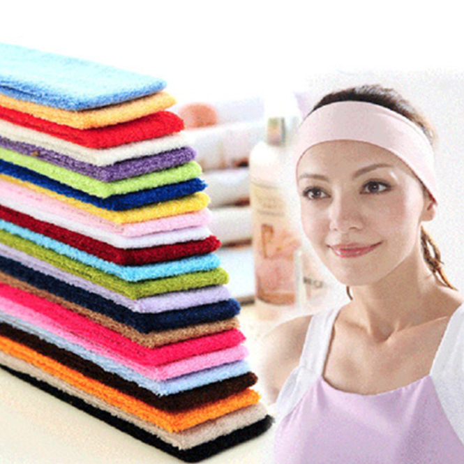 Băng trán thể thao băng đô thể thao nam nữ nhiều màu sắc bản lớn tập gym yoga