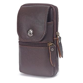 Túi đeo thắt lưng đựng điện thoại da thật TM11