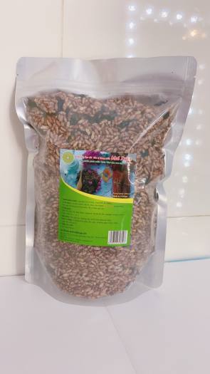 Cốm gạo lứt sấy rong biển bịch 500gr