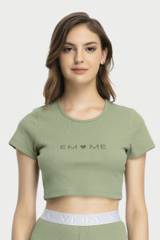 Áo Crop top Vera by Chi Pu Cotton - C0016