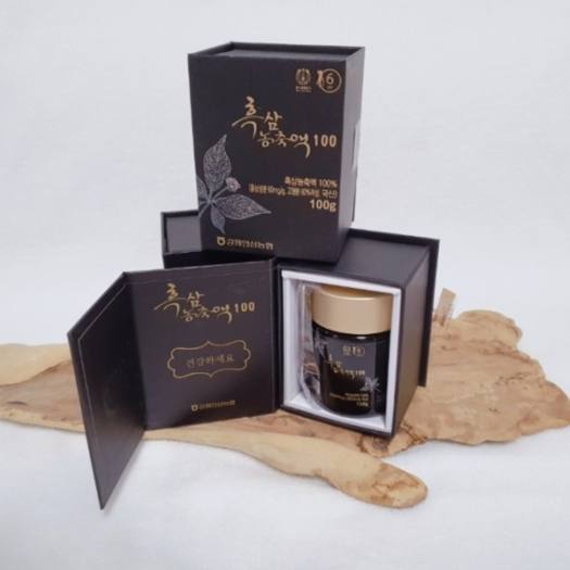 Cao Hắc Sâm NongHyup Hàn Quốc Hộp 100g Thượng Hạng - Korean Black Red Ginseng Gold 70mg/g