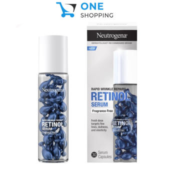 Tinh chất dưỡng chống lão hoá Neutrogena Rapid Wrinkle Repair Retinol Serum Hộp 30 Viên Serum