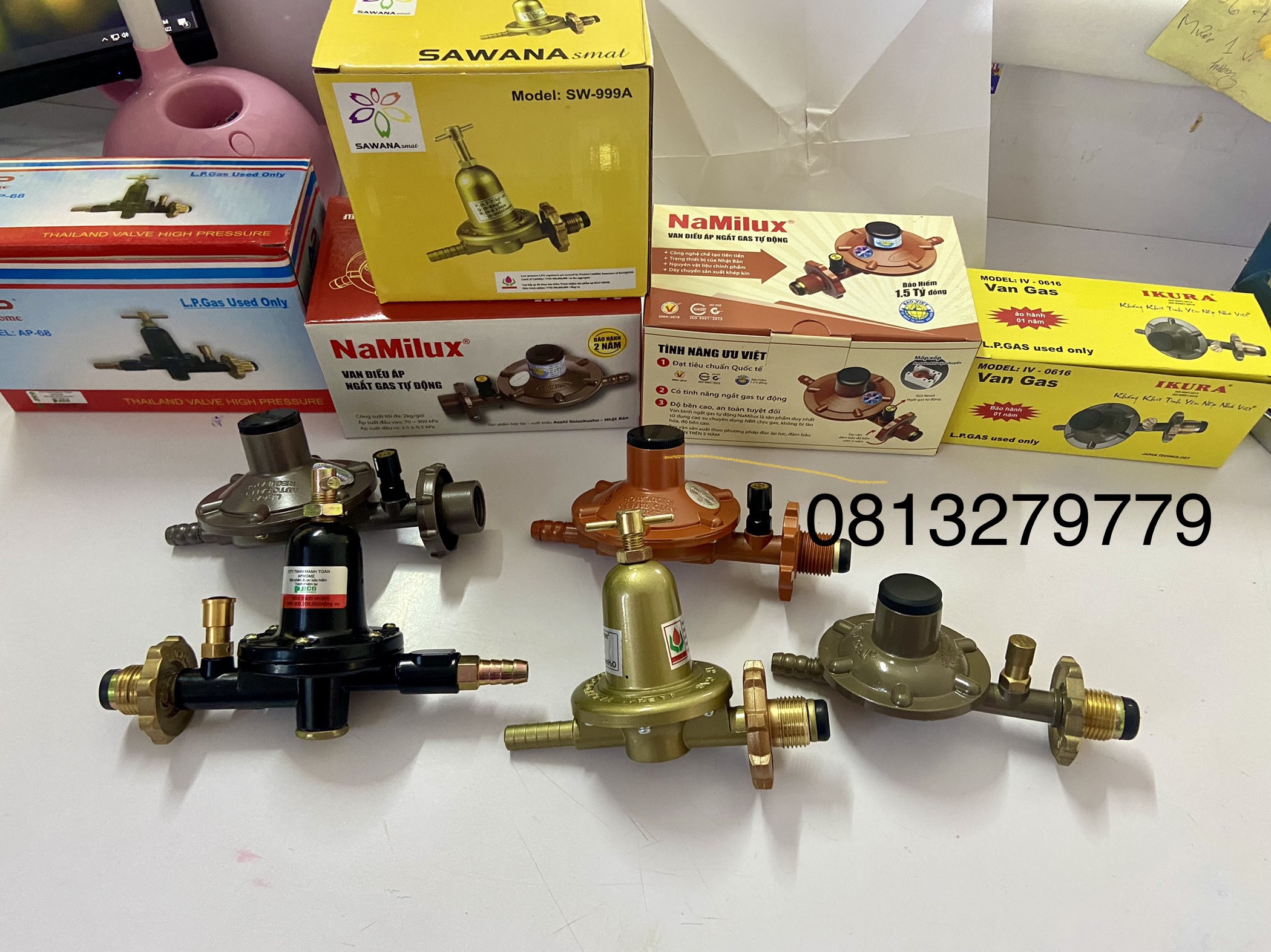 Van gas ngắt tự động