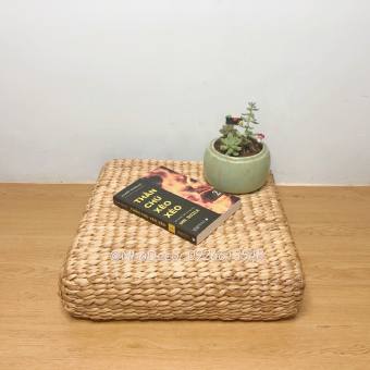 Nệm ngồi lục bình hình vuông trang trí nhà cửa homestay ngồi thiền yoga