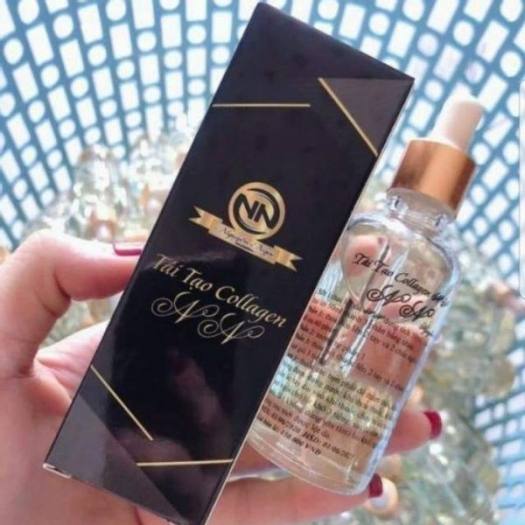 Chai Nước Lột Trắng Da Collagen Có Hộp