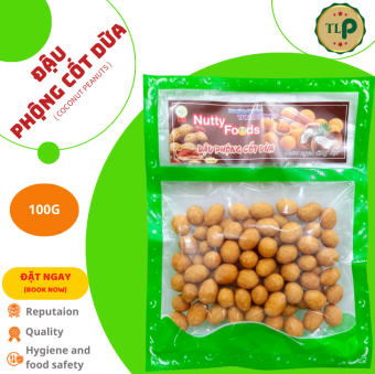 ĐẬU PHỘNG CỐT DỪA TÂN LỘC PHÁT BỊCH 100G