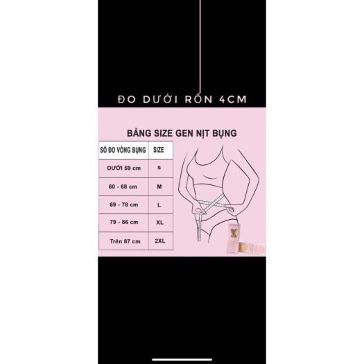 Đai siết eo sline - Gen nịt bụng sline chính hãng