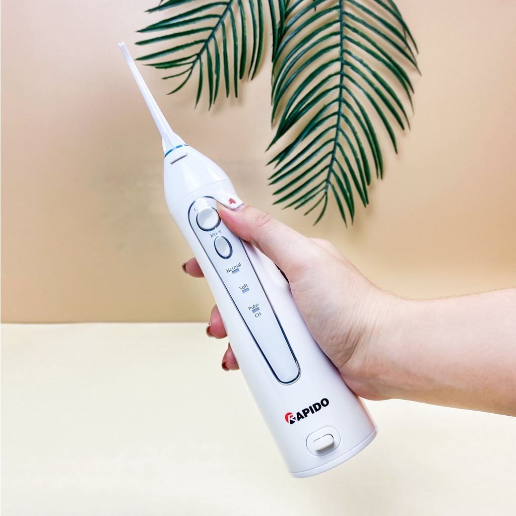 Máy tăm nước, máy xỉa răng bằng nước, tăm nước Rapido, tăm xỉa răng nước Rapido RWG 150 – Hàng chính hãng bảo hành 6 tháng