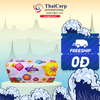 Khăn Giấy Rút Cao Cấp E'mos Special (250 tờ/Gói)