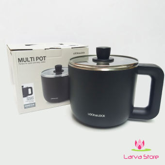 Nồi Điện Đa Năng Lock&Lock 0.8 Lít EJP116BLK Màu Đen