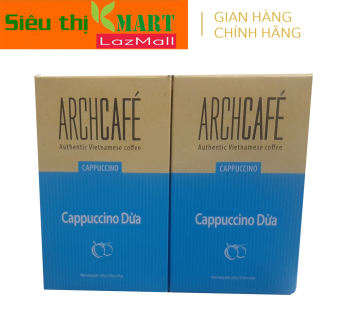 Combo 2 túi (24 gói) cà phê hòa tan CAPPUCCINO Dừa Archcafe ngon - 2 bags (24 packs) instant coffee CAPPUCCINO Coconut Archcafe