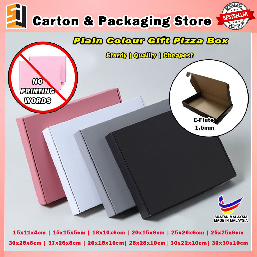 Gift Box Craft Paper Box Pizza Box Carton Box Packing Box Packaging Box Kotak Hantaran Hidden Box 飞机盒 纸箱