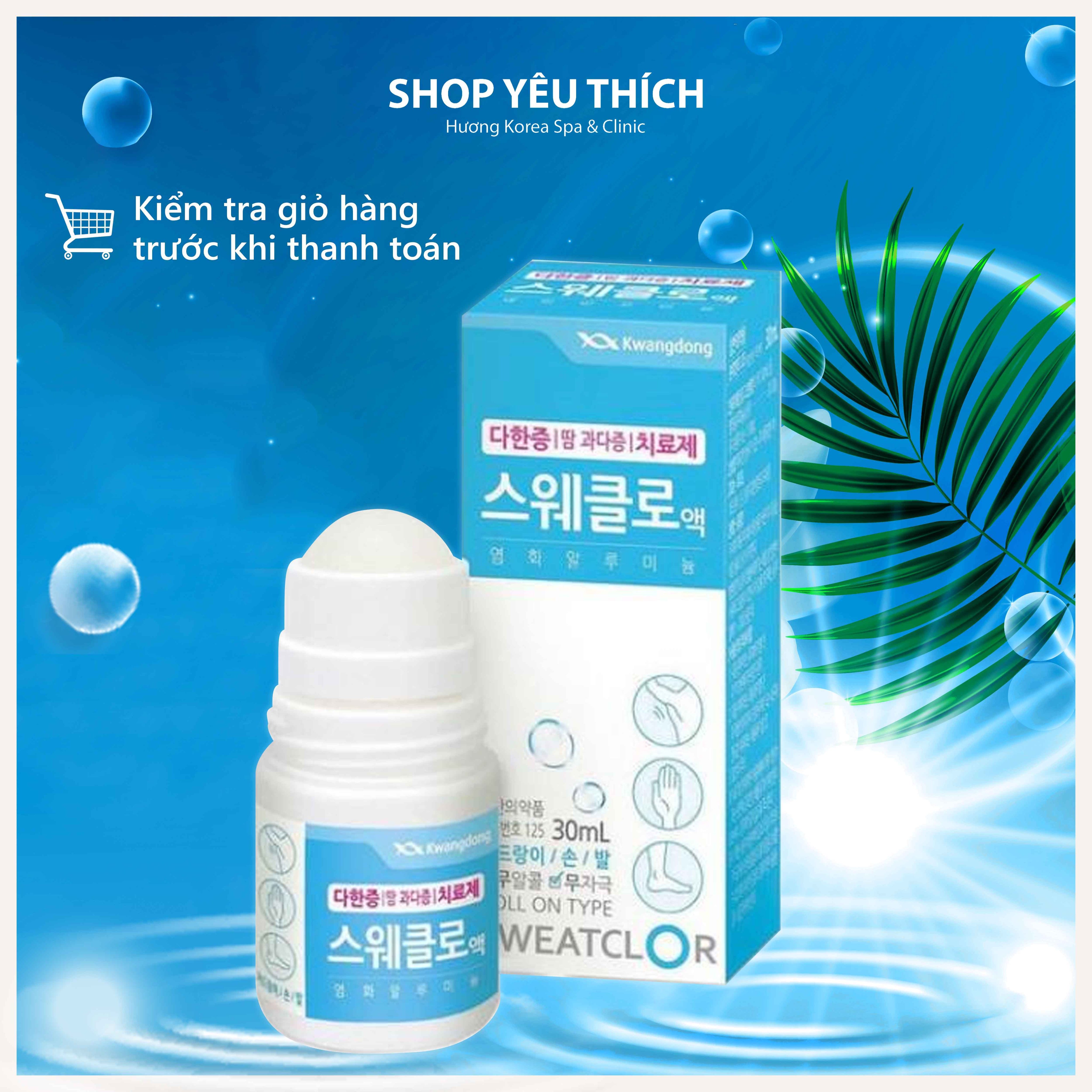 [Chính Hãng] Lăn khử mùi hôi nách,hôi chân kwangdong hiệu thuốc chính hãng Hàn Quốc