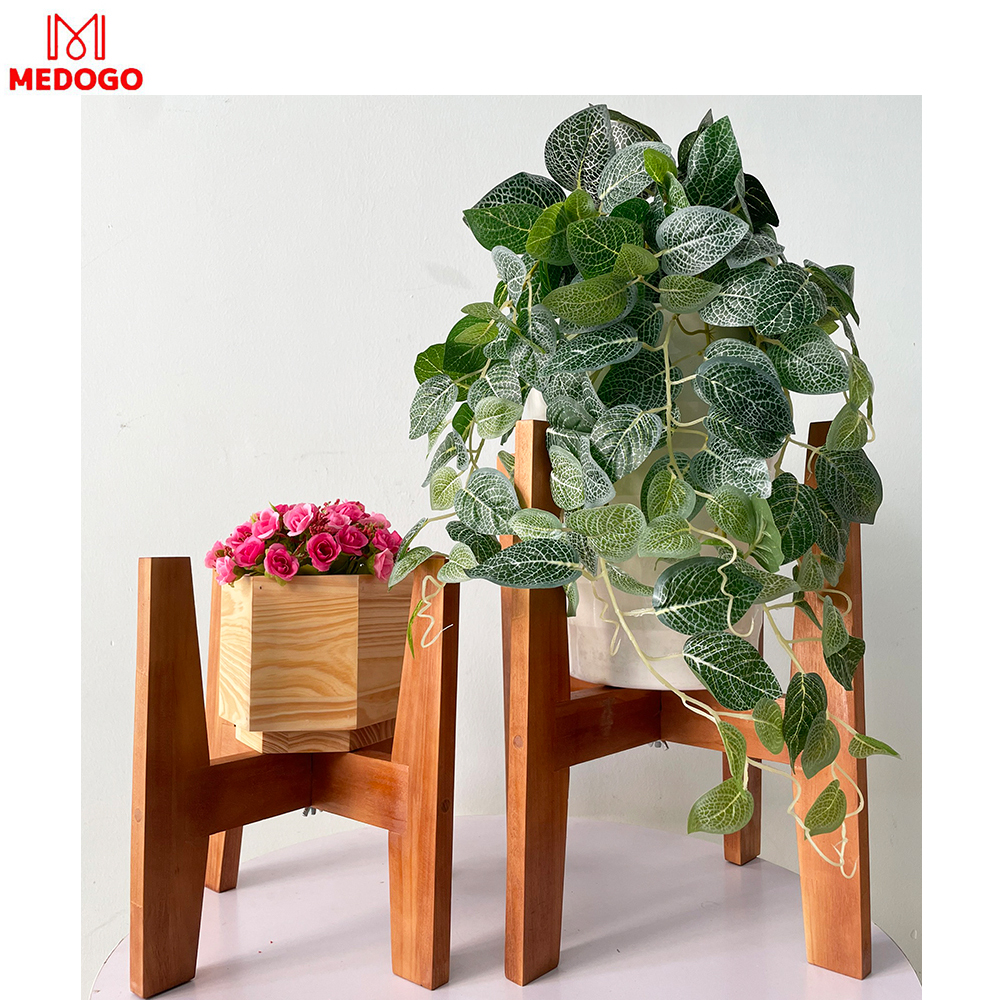 Đôn gỗ đỡ chậu cây cảnh medogo