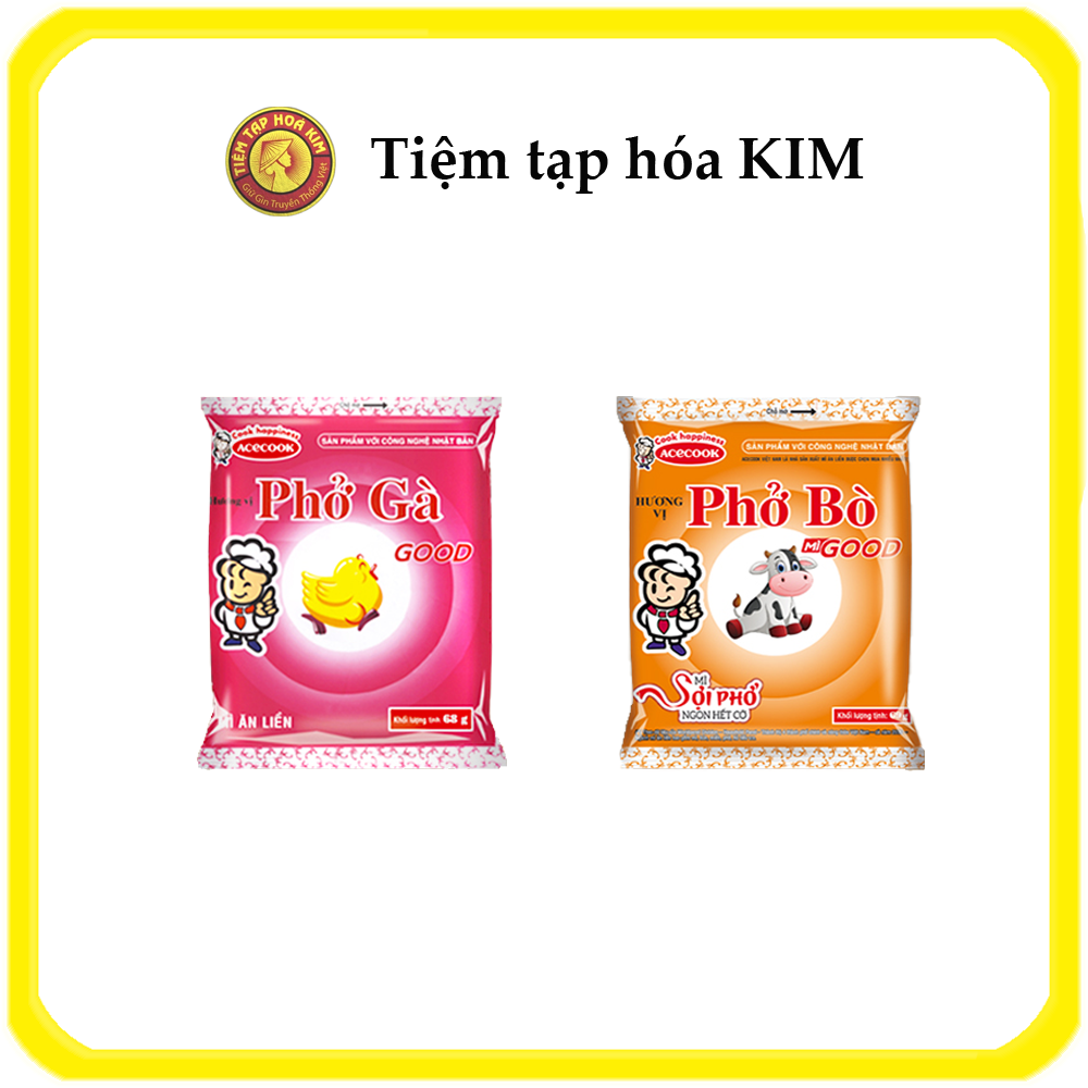 Mì Phở Gà&Bò Good Gói 68G