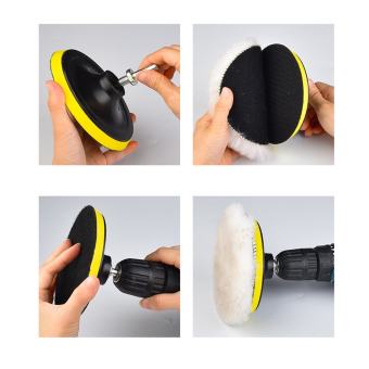 Đế nhựa dán chà nhám tròn đánh bóng tự dính gắn máy khoan mài (size100mm -125mm)