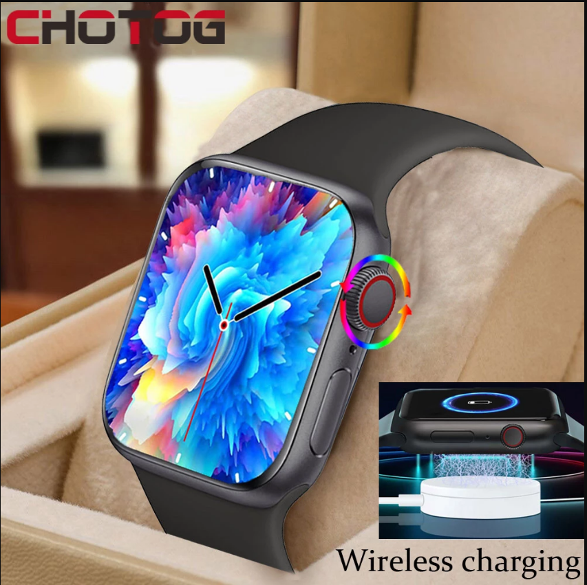 (Siêu Phẩm 2022) Đồng Hồ Thông Minh Bluetooth Seri 7 Thế Hệ Mới  – Mua Ngay Smart Watch Seri 7 Hw22 ProMax, Sạc Không Dây, Thay Hình Nền, Nghe Gọi,Nhắn Tin,Nhận Thông Báo,Theo Dõi Sức Khỏe,Chống Nước Chuẩn ,Tiếng Việt. {BH 12 Tháng}