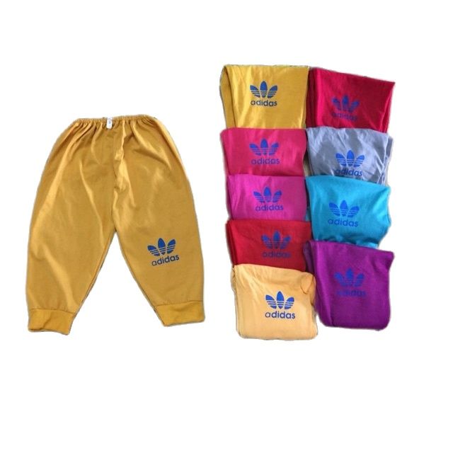 Combo 5-10 quần chục dài thun cotton cho bé trai/gái 5-20kg