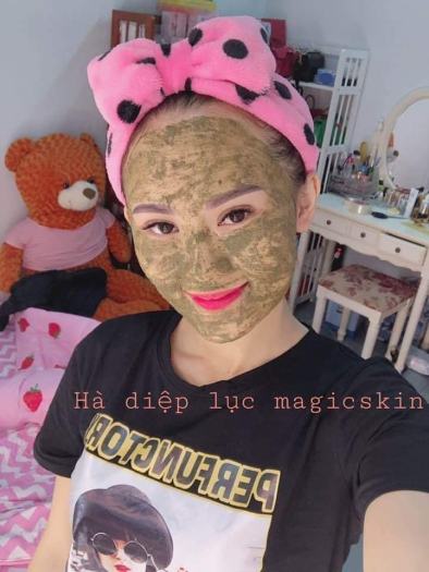 Bột hà diệp lục